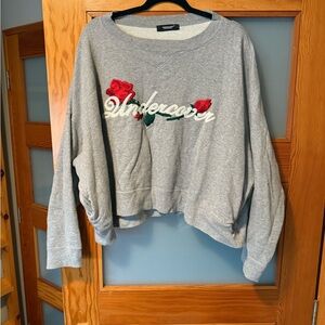 Undercover Gray Knit Sweater